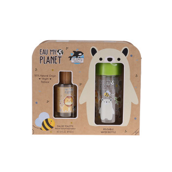 Kids World Eau my Planet Set : EdT 100ml + Water Bottle