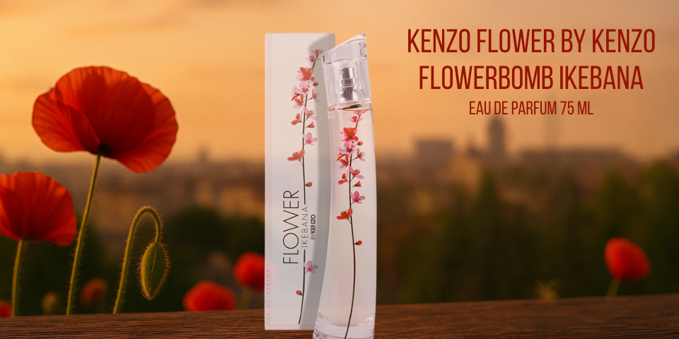LOWER IKEBANA BY KENZO to hołd złożony miłości Kenzo Takady do kwiatów i sztuki życia.